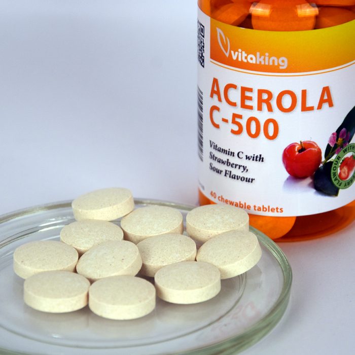 Acerola Vitamin C-500 - strawberry flavoured