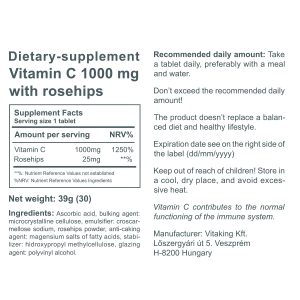 Vitamin C 1000mg (30)