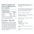 Calcium + Magnesium and Zinc