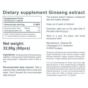 Ginseng extract (60)