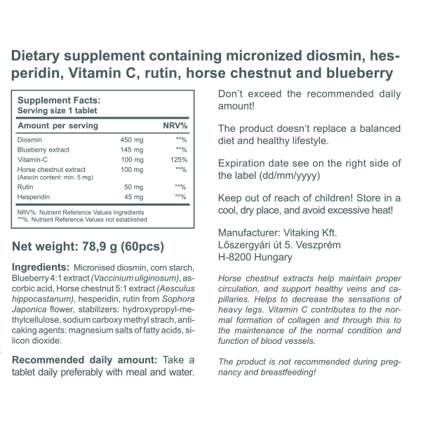 Horse chestnut complex (60) - Vitaking