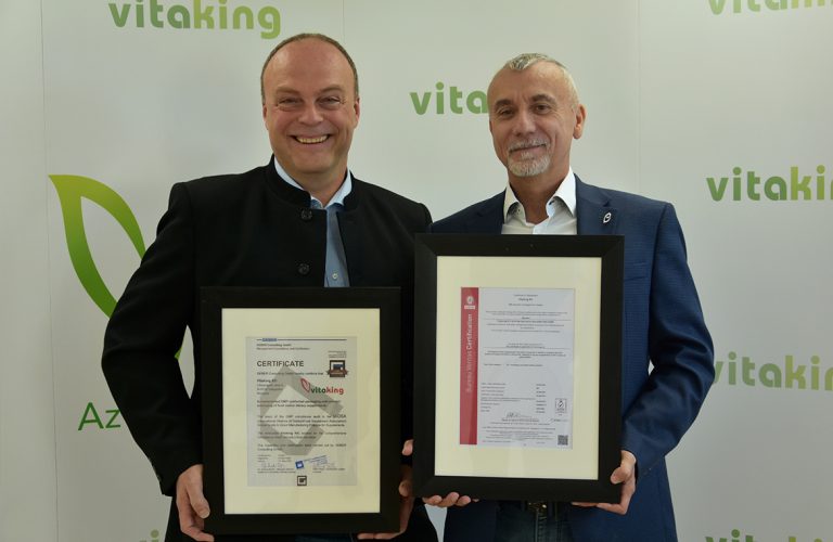 Vitaking Ltd. has successfully certified the latest version of the FSSC 22000 standard!